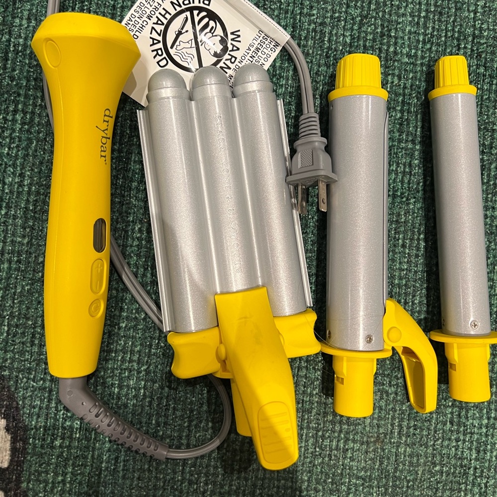 Drybar tools! Bender curling iron and Mixologist changeable set! Like new!